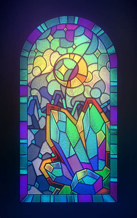 stained glass  pikishi  deviantart