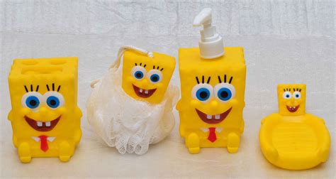 Special Spongebob Squarepants Bathroom Set