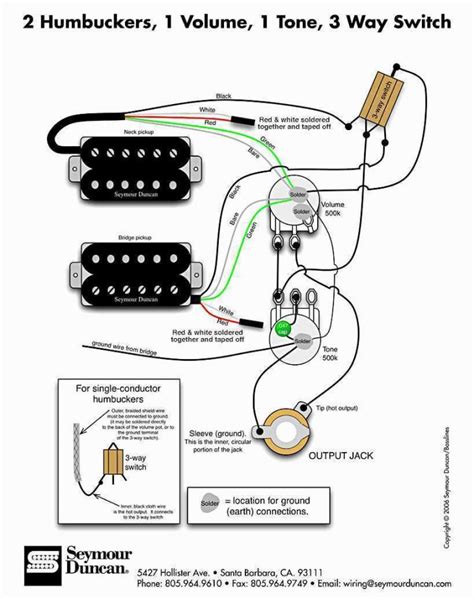 seymour duncan   wiring schematic diagram  diagrams seymour duncan wiring diagram