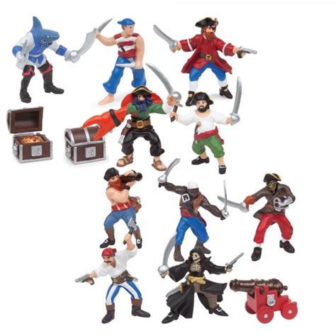 papo mini pirate figures literacy  early years resources uk