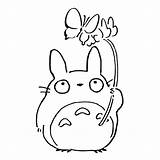 Totoro Neighbor Mainland C4 sketch template