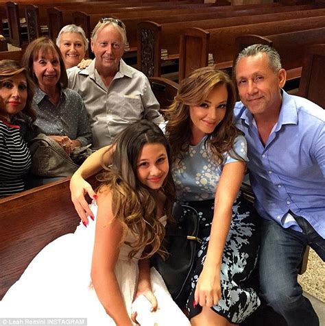 Leah Remini S Photos From Daughter Sofia S Catholic Baptism 2 Years