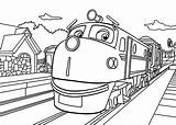 Coloring Chuggington Pages sketch template