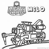 Milo Mechanic Xcolorings 810px sketch template