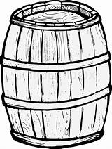 Keg Barrel Clipart Drawing Getdrawings Vector Wooden Old Webstockreview sketch template