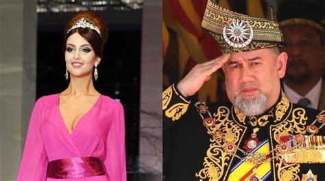 malaysian king marries russian beauty queen gives up throne lens