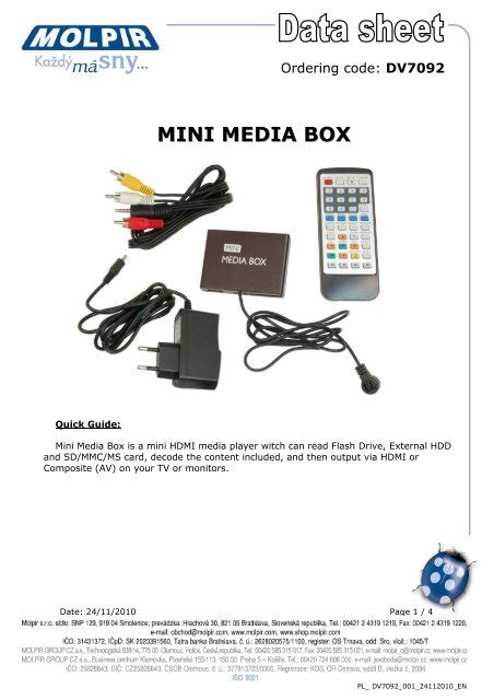mini media box molpirsk