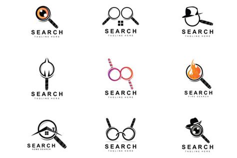 afbeeldingen  search logo blader  stockfotos vectoren en