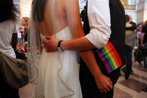 Justice Denies Request To Halt Gay Marriages The New York Times