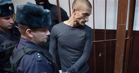 russian dissident artist pyotr pavlensky who nailed