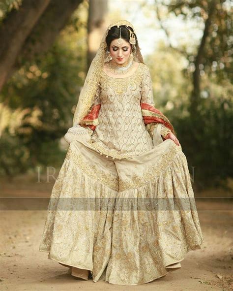 latest wedding bridal sharara designs   collection dikhawa