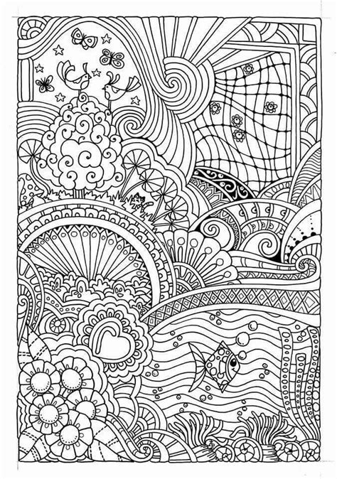 summer coloring mandala coloring pages