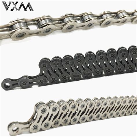 vxm bicycle chain  speed hollow chains  links ultralight carbon steel mountainroad bike