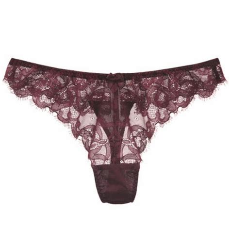 sexy 100silk g string lace women underwear lingerie sex underwear girl