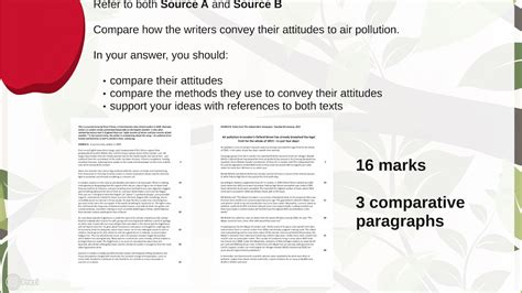aqa gcse english language paper  question   onwards part  wwwvrogueco