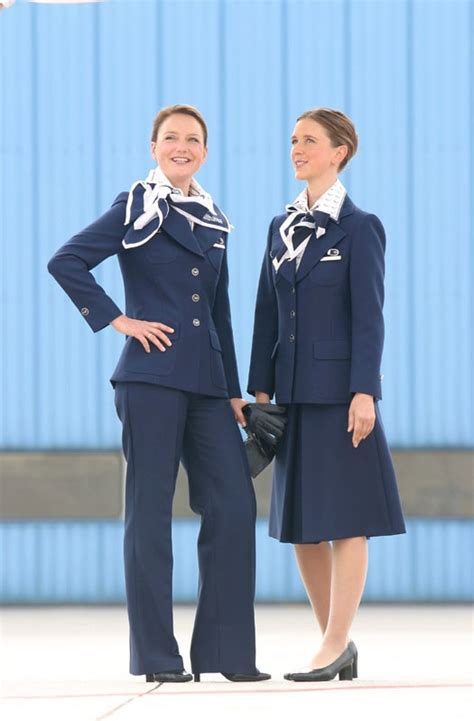 lufthansa flight attendant uniform history ~ world stewardess crews