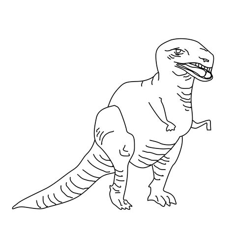 printable dinosaur coloring pages  kids