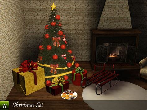 The Sims Resource Christmas Set