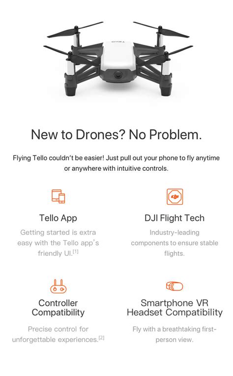 ryze robotics dji tello drone hd recording quadquadcopter