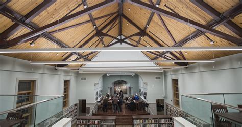 oakland  opens original library   year wait