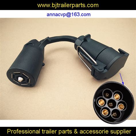 buy  pin trailer  socket female plug   rv blade trailer adapter