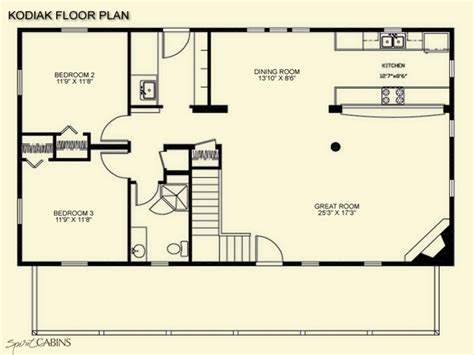 log cabin floor plans  loft open floor plans log cabin floor plans