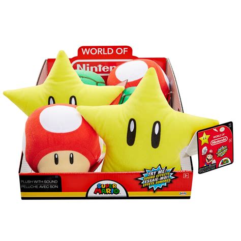 Nintendo Plush With Soundeffects Assortment Gamestop