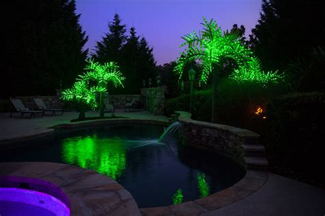 realistic led palm tree tropical pool atlanta