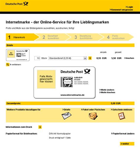 deutsche post  frankierung login kundenbefragung fragebogen muster