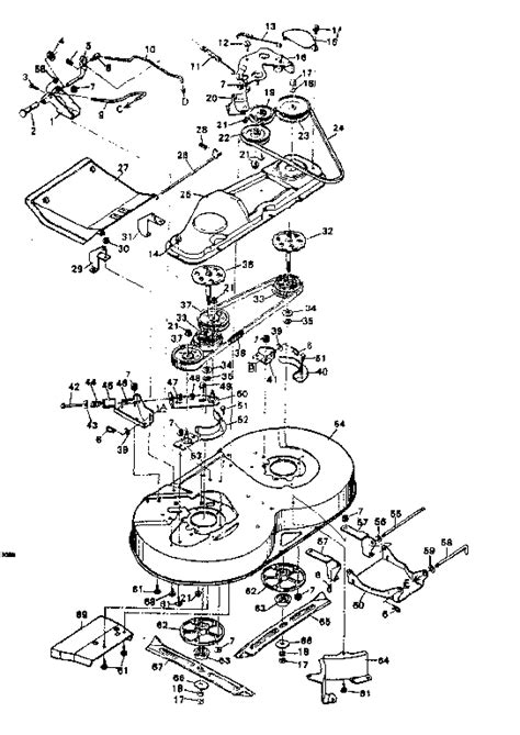 craftsman lawn mower model  parts diagram craftsman riding mower model  parts diagram