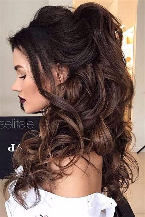 15 collection of long hairstyles for prom