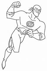 Flash Colorare Ausmalbilder Superhelden Bambini sketch template
