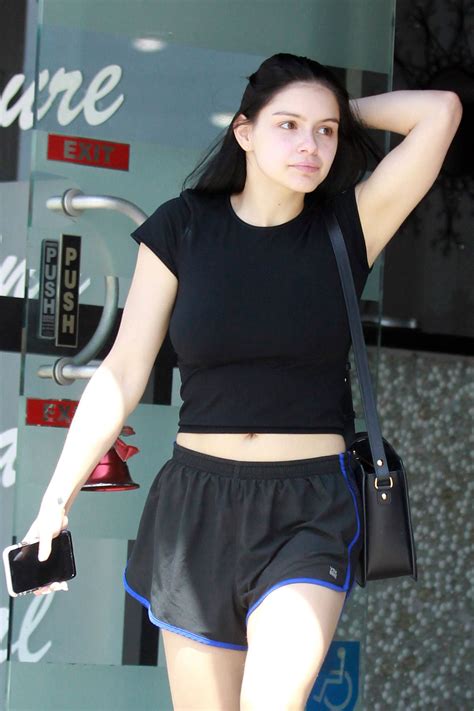 Ariel Winter In Sports Shorts Out In Los Angeles 05 01