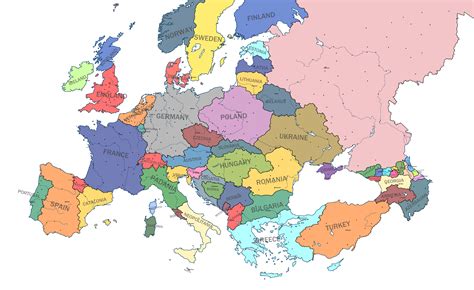 map of an alternate europe imaginarymaps