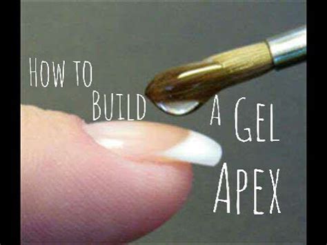 build  apex  gel nails youtube