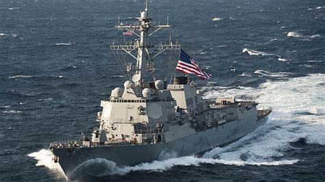 Hd Wallpaper United States Navy Arleigh Burke Class Destroyer Uss