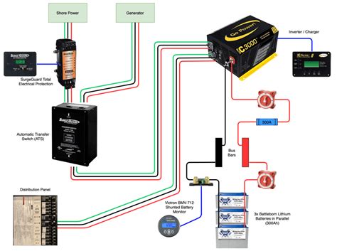 power inverter wiring diagram relay  power inverter wiring diagram