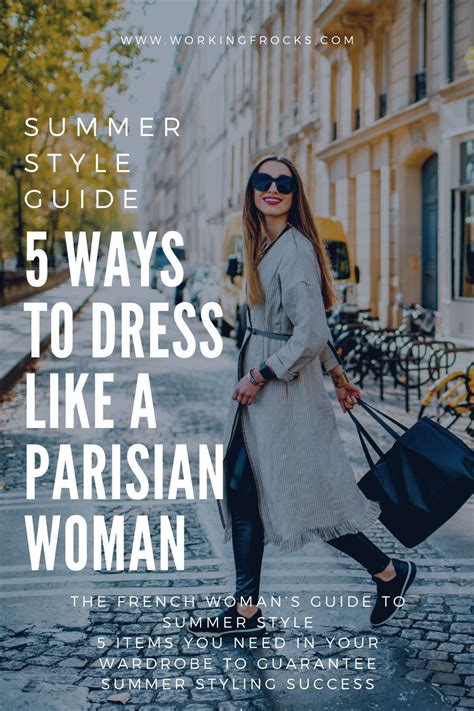 parisian womans guide  style  exciting tips  liven   wardrobe www