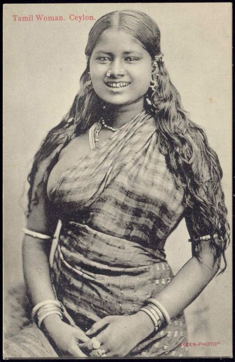 Tamil Woman Ceylon 1880 S Vintage Portraits Vintage