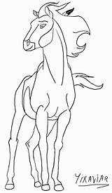 Spirit Coloring Pages Stallion Rain Cimarron Horse Para Colorir Lineart Printable Coloringhome Great Print Chuva Albanysinsanity Drawings Clipart Caballo Drawing sketch template