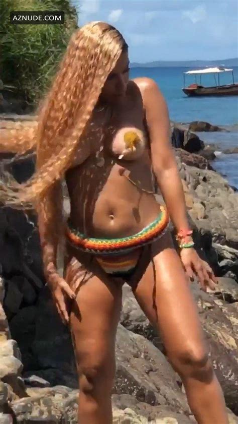 Anitta Topless Screenshots From The Filming Of Anittas Music Video