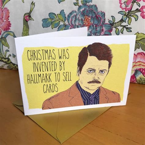 Parks And Rec Christmas Card Minimalistisches Interieur