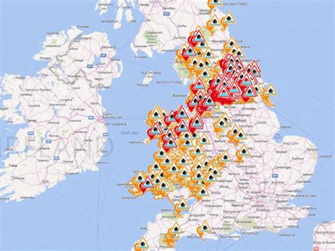 uk flood alerts    alerts   country  streets