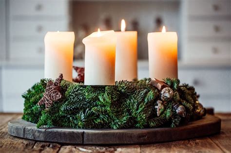 christmas candles images