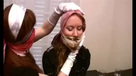 maid scarf gagged thumbzilla