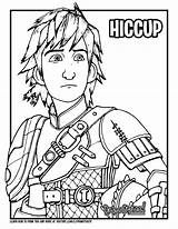 Hiccup Dragon sketch template