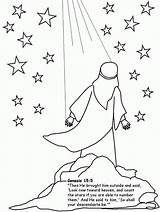 Abraham Stars Coloring Colouring Pages sketch template