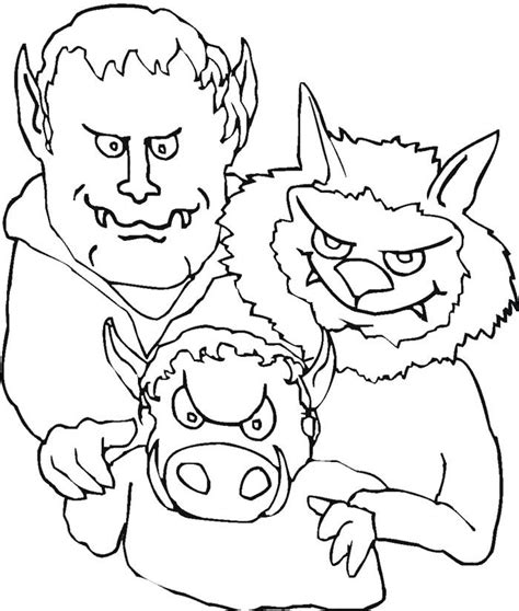 cartoon zombie halloween coloring page halloween coloring pages