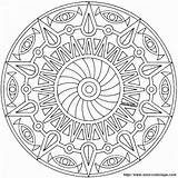 Mandalas Coloring Color Mandala Print Pages Cool Printable Sheets Detailed Designs Adults Adult Advanced Patterns Teens Sun Browser Ok Internet sketch template