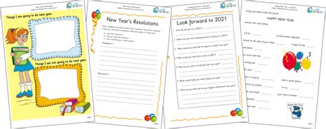 year worksheets